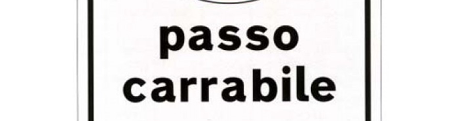 Richiedere permesso per passo carrabile
